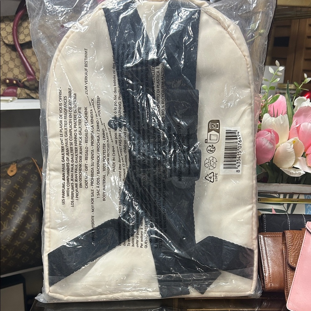 Jean Paul Gaultier Off-White Backpack - Picture 2 of 3